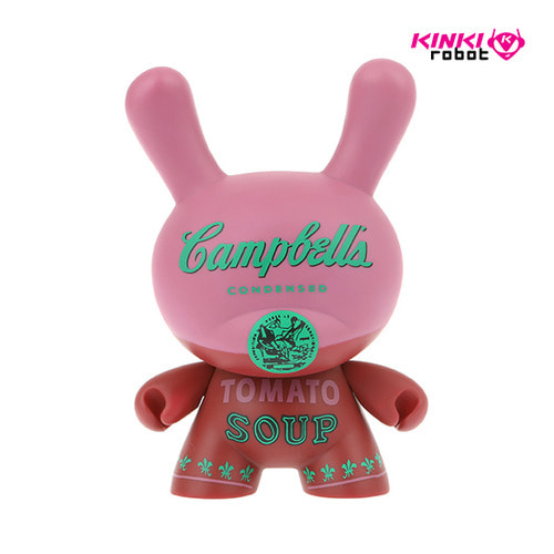8&quot;DUNNY ANDY WARHOL MASTERPIECE CAMPBELLS