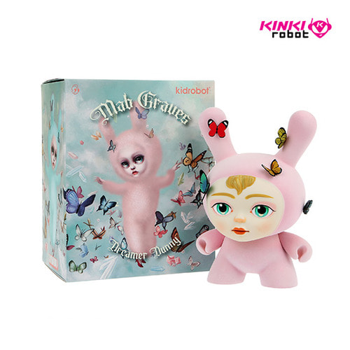 DUNNY DREAMER BY MAB GRAVES PINK 8&quot;