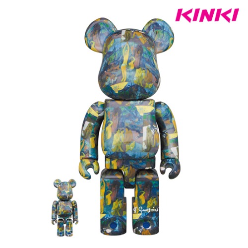 400%+100% BEARBRICK Gauguin “What Are We?”